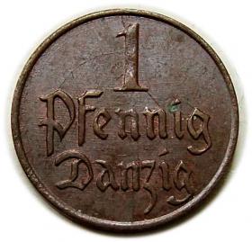 Picture for: 1 fenig 1923 Wolne Miasto Gdańsk