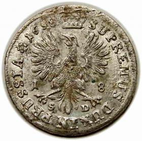 Picture 2 for: Ort 1698 Fryderyk III Brandenburg Prusy Królewiec