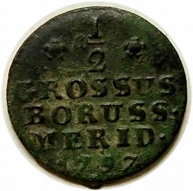 Picture for: Półgrosz 1797 Fryderyk Wilhelm II Prusy Południowe Wrocław