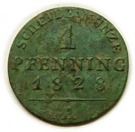 Picture for: 1 fenig 1828 Franciszek II Habsburg Niemcy Berlin