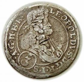 Picture for: 3 krajcary 1696 Leopold I Habsburg Brzeg