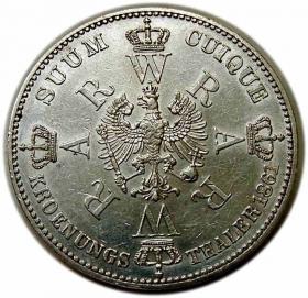 Picture 2 for: Talar 1861 Wilhelm I Hohenzollern Prusy Berlin