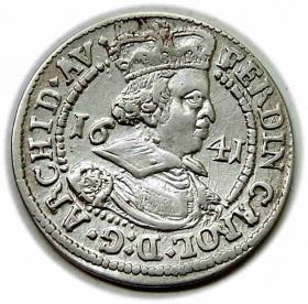 Picture for: 3 krajcary 1641 Ferdynand Karol Austria Hall