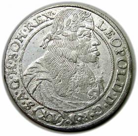 Picture for: 15 krajcarów 1664 Leopold I Habsburg Wrocław
