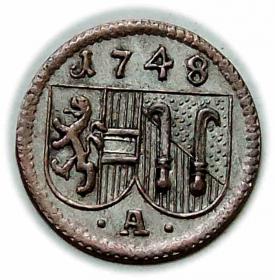 Picture for: Fenig 1748 Andrzej Jakub von Dietrichstein Salzburg