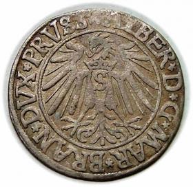 Picture 2 for: Grosz 1540 Albrecht Hohenzollern Księstwo Pruskie Królewiec