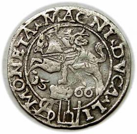 Picture for: Grosz 1566 Zygmunt II August Wilno