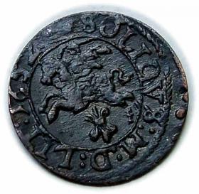 Picture 2 for: Schilling 1652 John Casimir Vilnius
