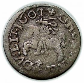 Picture 2 for: Grosz 1607 Zygmunt III Waza Wilno