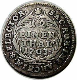 Picture for: 1/12 talara 1703 August II Mocny Sas Lipsk