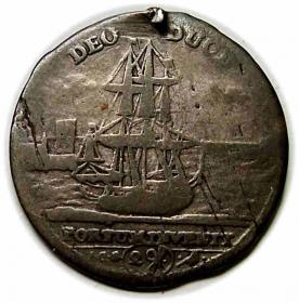 Picture for: Dwugrosz 1717 August II Mocny Sas Drezno