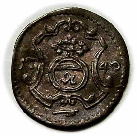 Picture for: Halerz 1740 August III Sas Drezno