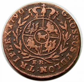 Picture 2 for: Trojak 1790 Stanisław August Poniatowski Warszawa