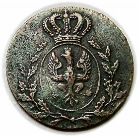 Picture 2 for: 1 groschen 1816 Frederick William III Grand Duchy of Posen Wroclaw