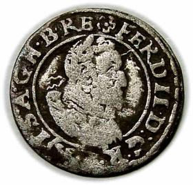 Picture for: 1 krajcar 1626 Ferdynand II Habsburg Wrocław