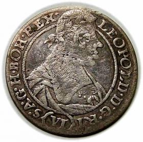 Picture for: 6 krajcarów 1665 Leopold I Habsburg Wrocław