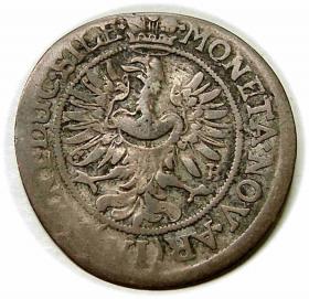 Picture 2 for: 6 krajcarów 1673 Ludwika Anhalcka Księstwo Brzesko  Legnicko  Wołowskie Brzeg