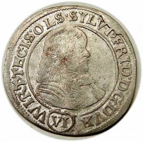 Picture for: 6 groschen 1674 Silvius II Frederick Duchy of Olesnica