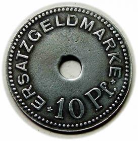 10 pfennig 1917 Oborniki Obornik