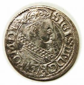 Picture for: 3 krajcary 1617 Zygmunt III Waza Kraków