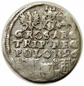 Picture 2 for: Trojak 1596 Zygmunt III Waza Bydgoszcz