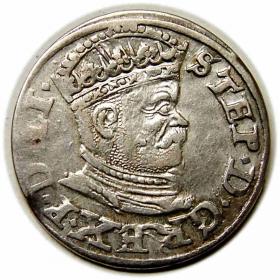 Picture for: Trojak 1586 Stefan Batory Ryga