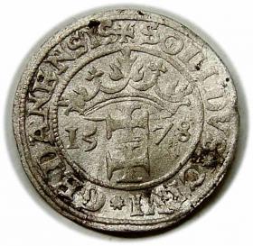 Picture for: Szeląg 1578 Stefan Batory Gdańsk