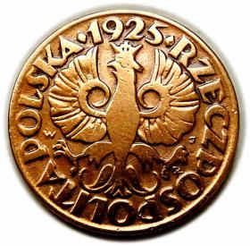 Picture 2 for: 5 groszy 1925 II RP Warszawa