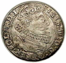 Picture for: Szóstak 1626 Zygmunt III Waza Kraków