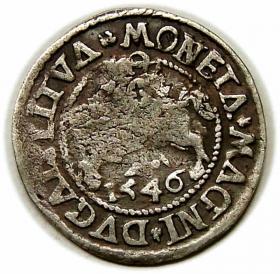 Picture for: Półgrosz 1546 Zygmunt II August Wilno