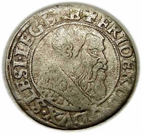 Picture for: Groschen 1542 Frederick II Duchy of Brzeg Legnica Wolow
