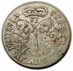 Picture 2 for: 6 groschen 1683 Frederick William Krolewiec