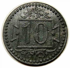 Picture for: 10 fenigów 1920 Wolne Miasto Gdańsk