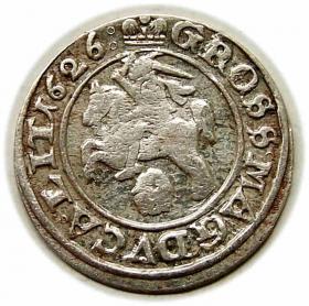 Picture 2 for: Grosz 1626 Zygmunt III Waza Wilno