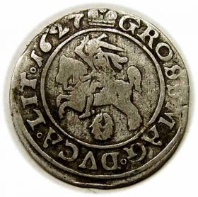 Picture 2 for: Grosz 1627 Zygmunt III Waza Wilno