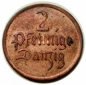 Picture for: 2 fenigi 1926 Wolne Miasto Gdańsk Berlin