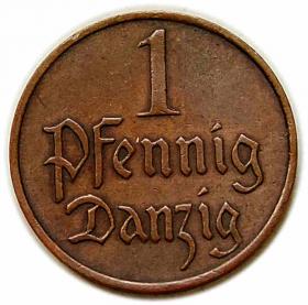 Picture for: 1 pfennig 1930 Free City of Danzig Gdansk