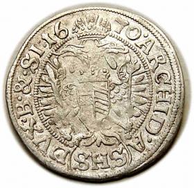 Picture 2 for: 3 kreuzer 1670 Leopold I Breslau