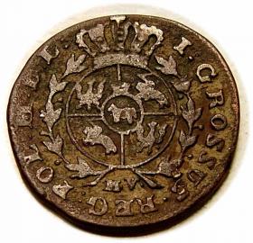 Picture 2 for: Grosz 1793 Stanisław August Poniatowski Warszawa