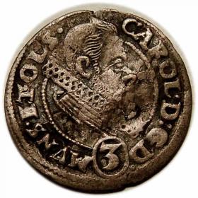 Picture for: 3 kreuzer 1614 Karol II Duchy od Ziebice  Olesnica