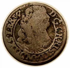 Picture for: 1 krajcar 1668 Chrystian Wołowski Księstwo Brzesko  Legnicko  Wołowskie Brzeg