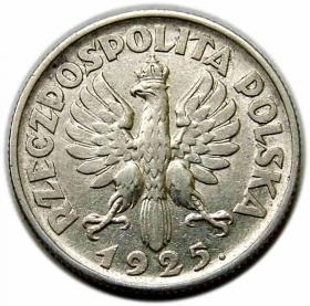 Picture 2 for: 1 złoty 1925 Kobieta z kłosami II RP Londyn