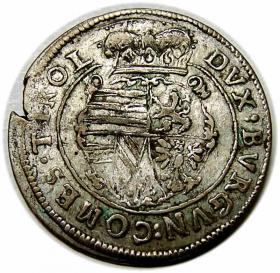 Picture 2 for: 10 krajcarów 1628 Leopold V Austria Hall