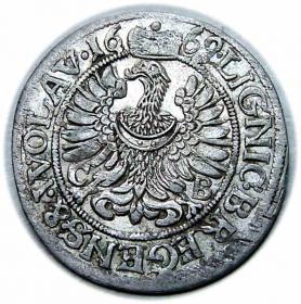 Picture 2 for: 3 kreuzer 1669 Chistian Duchy of Brzeg  Legnica  Wolow Brzeg