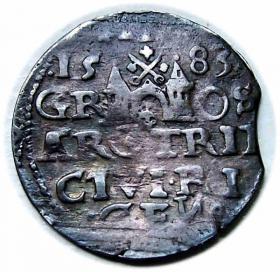 Picture 2 for: Trojak 1583 Stefan Batory Ryga