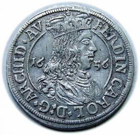 Picture for: 3 krajcary 1656 Ferdynand Karol Austria Tyrol Hall