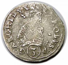 Picture for: 3 kreuzer Charles II Austria Styria Graz