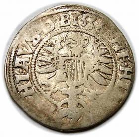 Picture 2 for: 3 kreuzer 1556 Ferdinand I Austria Linz