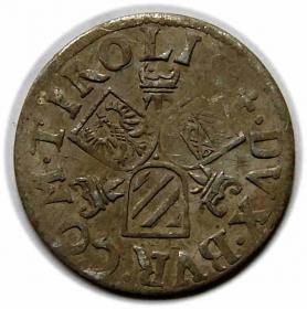 Picture 2 for: 3 kreuzer Ferdinand II Austria Tyrol Hall