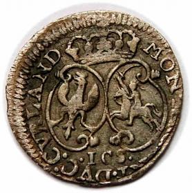 Picture for: Groschen 1763 Ernst Johann von Biron Duchy of Courland Jelgava